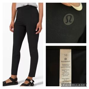 Lululemon Black Leggings, Size 10